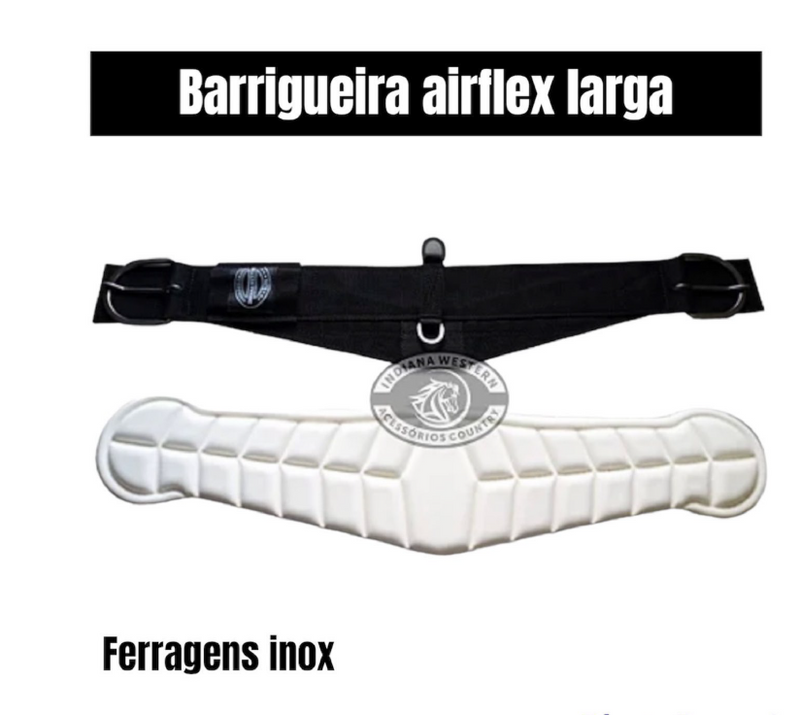 Barrigueira para Equinos Airflex Larga - E-West Barretos