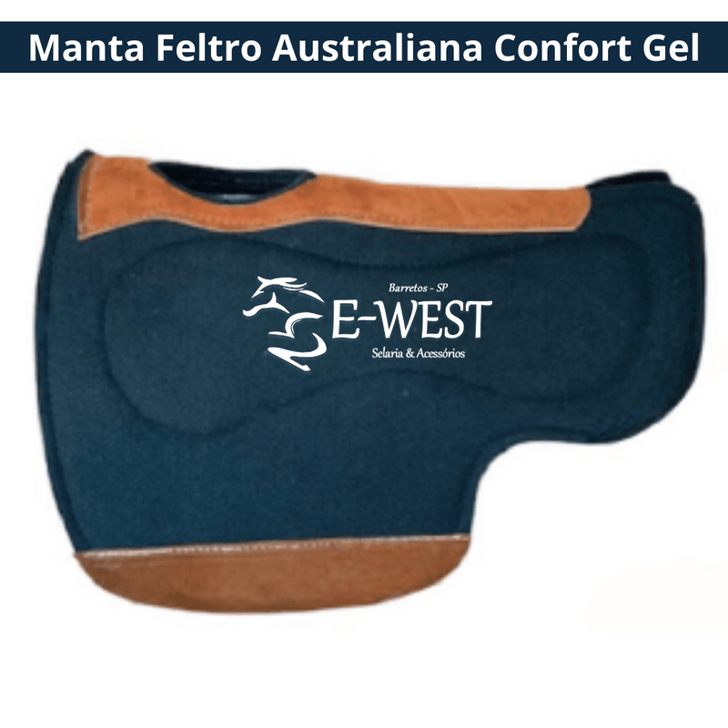 Manta Australiana de feltro com Confort Gel - E-West Barretos