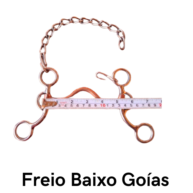 Freio Bob Baixo - Código  20.013 Bocal cobreado estrutura de Inox superleve, antitérmico, confortável e matéria prima importada.