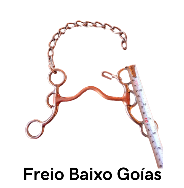 Freio Bob Baixo - Código  20.013 Bocal cobreado estrutura de Inox superleve, antitérmico, confortável e matéria prima importada.