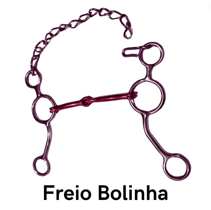 Freio Bolinha - Código 20.020  Bocal cobreado estrutura de Inox superleve, antitérmico, confortável e matéria prima importada.