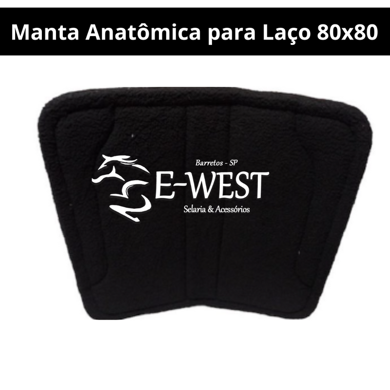 Manta Anatômica para Provas de Laço - E-West Barretos