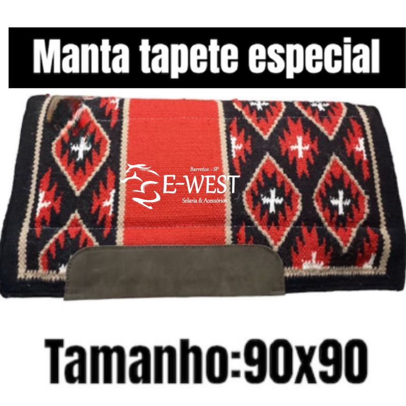 Manta Importada Tapete Especial - E-West Barretos