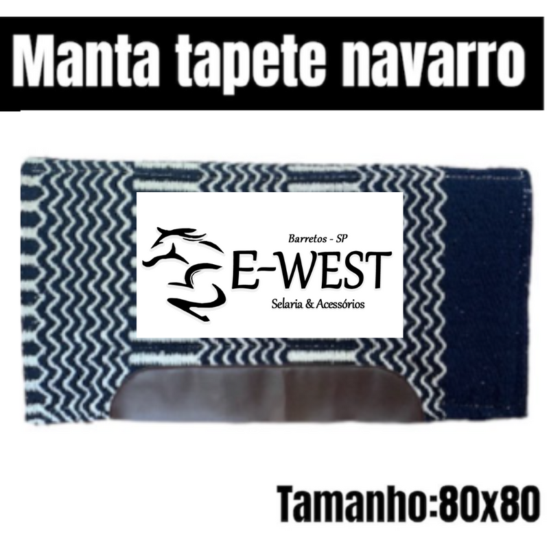 Manta Importada Tapete Navarro - E-West Barretos