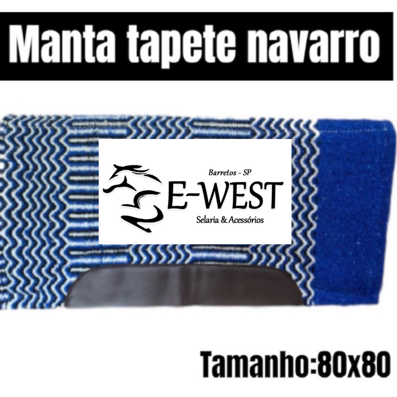 Manta Importada Tapete Navarro - E-West Barretos