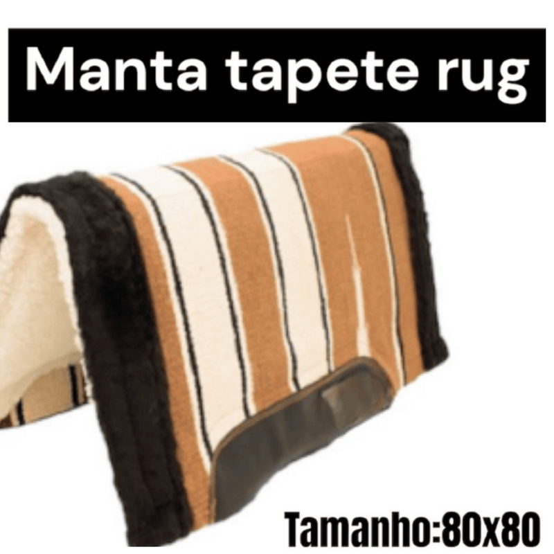 Manta Tapete Rug - E-West Barretos